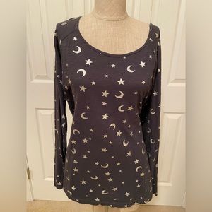 Loft star and moon long sleeve tee!